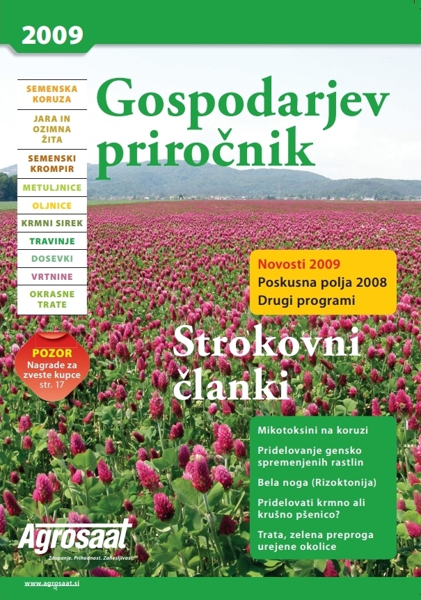 Gospodarjev priročnik 2009